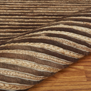 LR Resources Topanga 81320 Coffee / Beige Area Rug Alternate Image