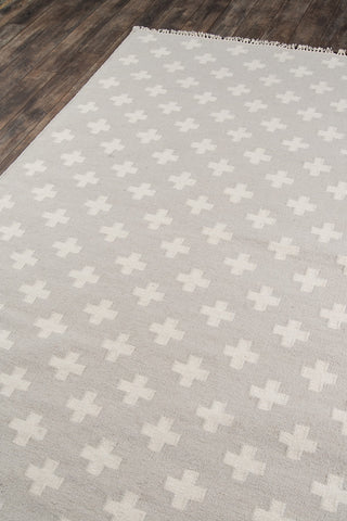 Momeni Topanga TOP-1 Grey Area Rug by Novogratz Corner Image Feature