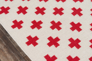 Momeni Topanga TOP-1 Ivory Area Rug by Novogratz Close up