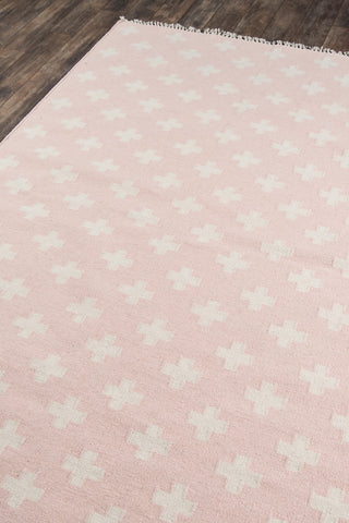 Momeni Topanga TOP-1 Pink Area Rug by Novogratz Corner Image Feature