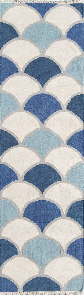 Momeni Topanga TOP-2 Blue Area Rug by Novogratz Runner Image