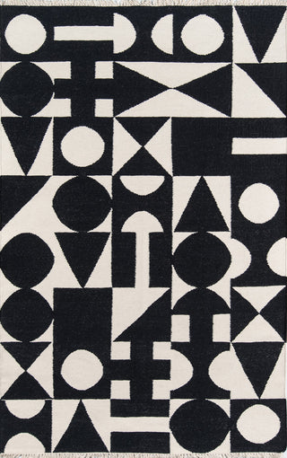 Momeni Topanga TOP-3 Black Area Rug by Novogratz main image