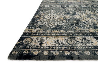 Loloi Torrance TC-13 Slate Area Rug Corner Feature