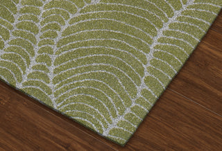 Dalyn Tempo TP523 Lime Zest Area Rug Closeup Image