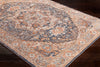 Surya Topkapi TPK-2305 Burnt Orange Navy Aqua Taupe Black Khaki Camel Area Rug Corner Image