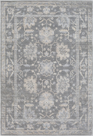 Surya Tranquil TQL-1002 Medium Gray Taupe Light Cream Area Rug main image