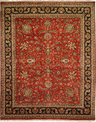 Kalaty Tabriz TR-557 Rust/Black Area Rug main image