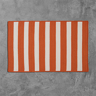 Colonial Mills Stripe It TR19 Tangerine Area Rug main image