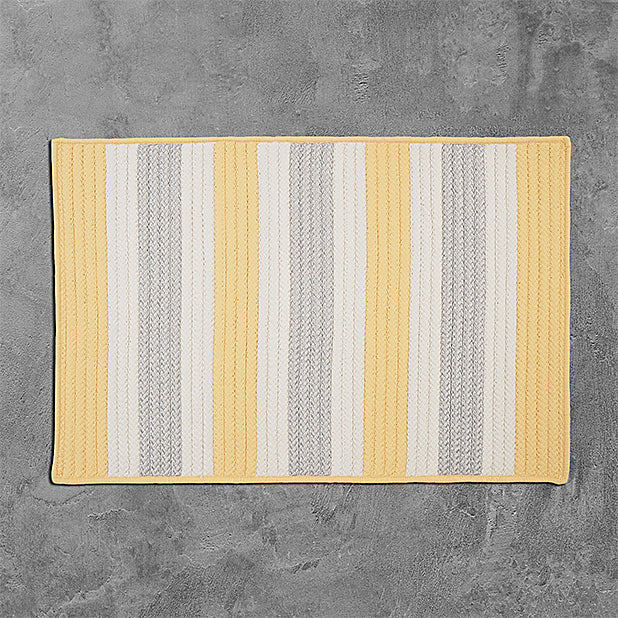 Colonial Mills Stripe It TR39 Yellow Shimmer Area Rug main image