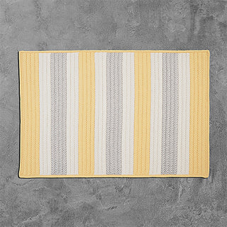 Colonial Mills Stripe It TR39 Yellow Shimmer Area Rug main image