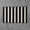Colonial Mills Stripe It TR89 Black White Area Rug main image