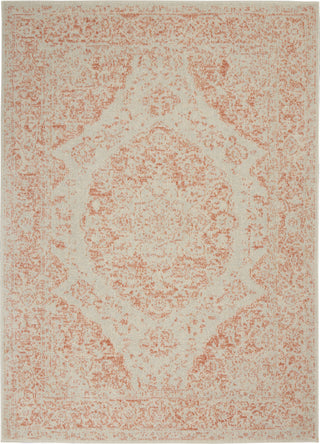 Nourison Tranquil TRA11 Ivory/Pink Area Rug