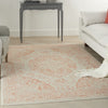 Nourison Tranquil TRA11 Ivory/Pink Area Rug