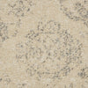 Nourison Tranquil TRA13 Beige/Grey Area Rug Room Scene 6x9 Feature
