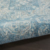 Nourison Tranquil TRA13 LtBlue/Ivory Area Rug Rolled