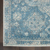 Nourison Tranquil TRA13 LtBlue/Ivory Area Rug Corner 