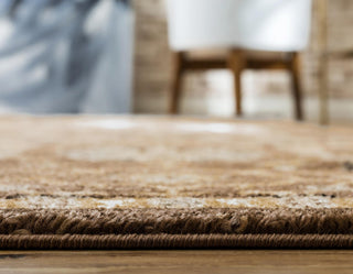 Unique Loom Tradition T-Heritage-5205a Brown Area Rug Runner Lifestyle Image