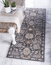 Unique Loom Tradition T-Heritage-5205a Gray Area Rug Runner Lifestyle Image
