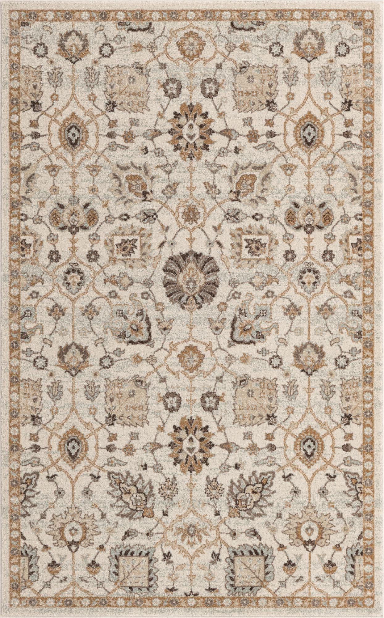 Unique Loom Tradition T-Heritage-5205a Ivory Area Rug main image