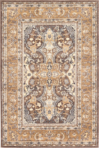 Unique Loom Tradition T-HERITAGE-5206 Brown Area Rug main image