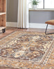Unique Loom Tradition T-HERITAGE-5206 Brown Area Rug Rectangle Lifestyle Image