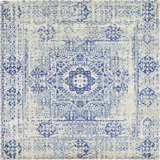 Unique Loom Tradition T-HERITAGE-5216B Ivory Area Rug Square Top-down Image