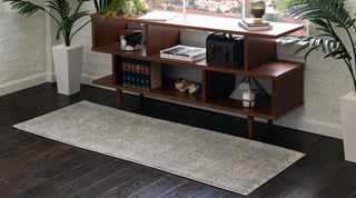 Unique Loom Tradition T-HERITAGE-5216B Silver Area Rug Runner Lifestyle Image