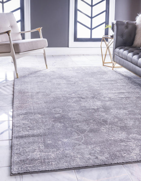 Unique Loom Tradition T-Heritage-5257a Dark Gray Area Rug – Incredible ...