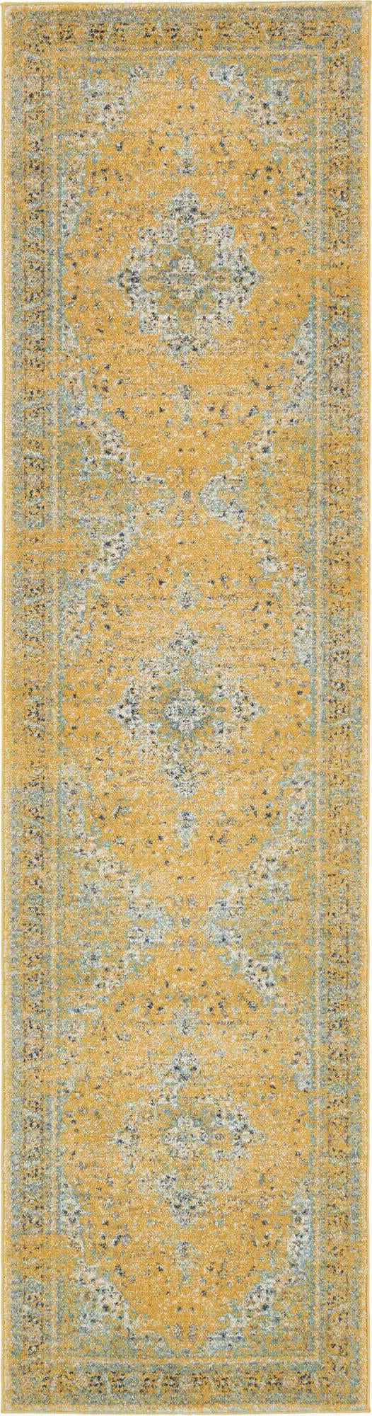 Unique Loom Tradition T-HERITAGE-5258A Yellow Area Rug main image
