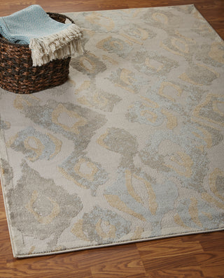 LR Resources Tranquility 81363 Fungi/Dark Beige Area Rug Alternate Image