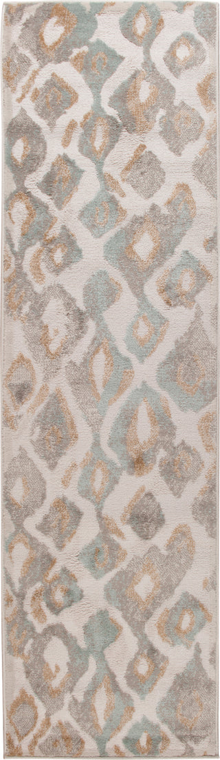 LR Resources Tranquility 81363 Fungi/Dark Beige Area Rug 