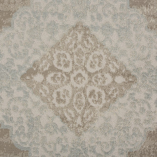 LR Resources Tranquility 81364 Moonrock / Light Blue Area Rug Alternate Image