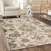 LR Resources Tranquility 81365 Fungi/Light Blue Area Rug Alternate Image Feature