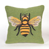 Trans Ocean Frontporch Bee Green 1'6'' Square