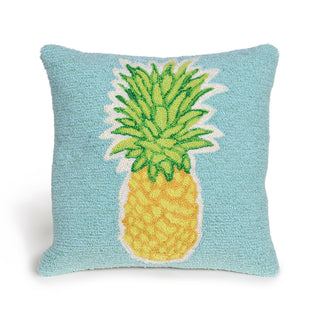 Trans Ocean Frontporch Pineapple Blue 1'6'' Square