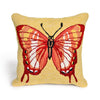 Trans Ocean Frontporch Butterfly Red 1'6'' Square