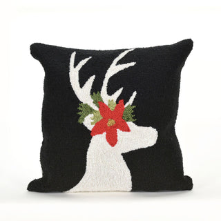 Trans Ocean Frontporch Reindeer Black main image