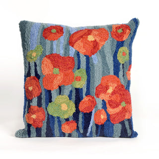 Trans Ocean Frontporch Poppies Blue main image