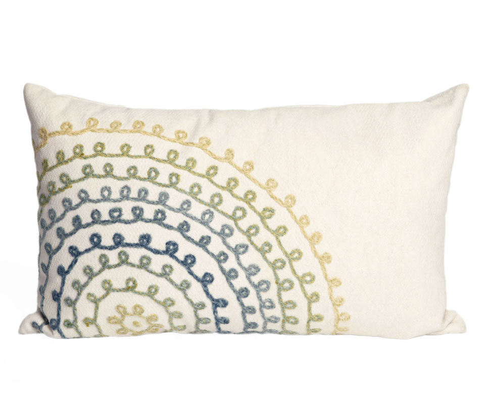 Trans Ocean Visions II Ombre Threads Ivory 1'0'' X 1'8''