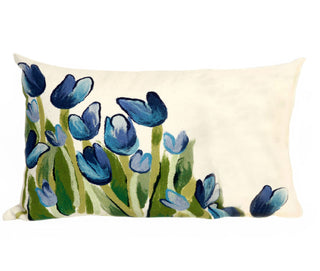 Trans Ocean Visions II Allover Tulips Blue main image