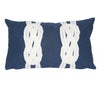 Trans Ocean Visions II Double Knot Navy 1'0'' X 1'8''