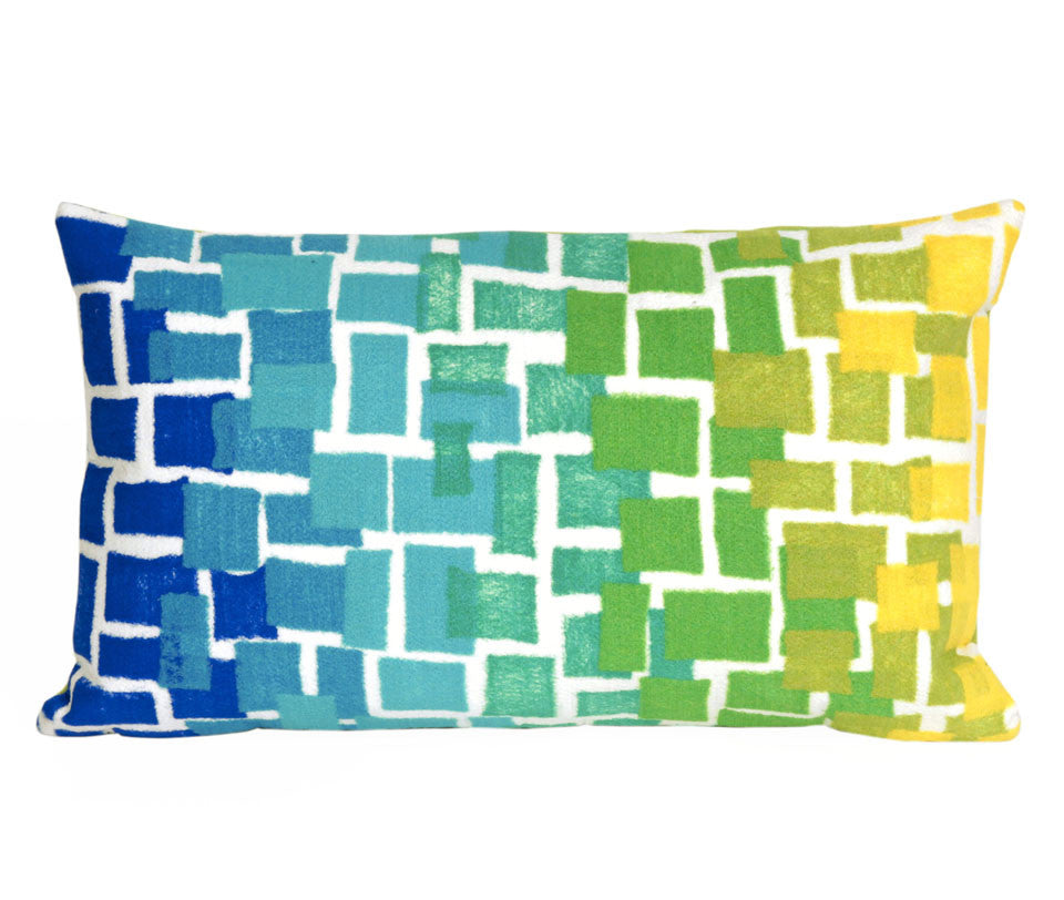 Trans Ocean Visions II Ombre Tile Blue 1'0'' X 1'8''