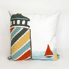 Trans Ocean Visions II Lighthouse White 1'8'' Square