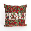 Trans Ocean Visions II Peace Red 1'8'' Square
