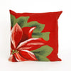 Trans Ocean Visions II Poinsettia Red by Liora Manne
