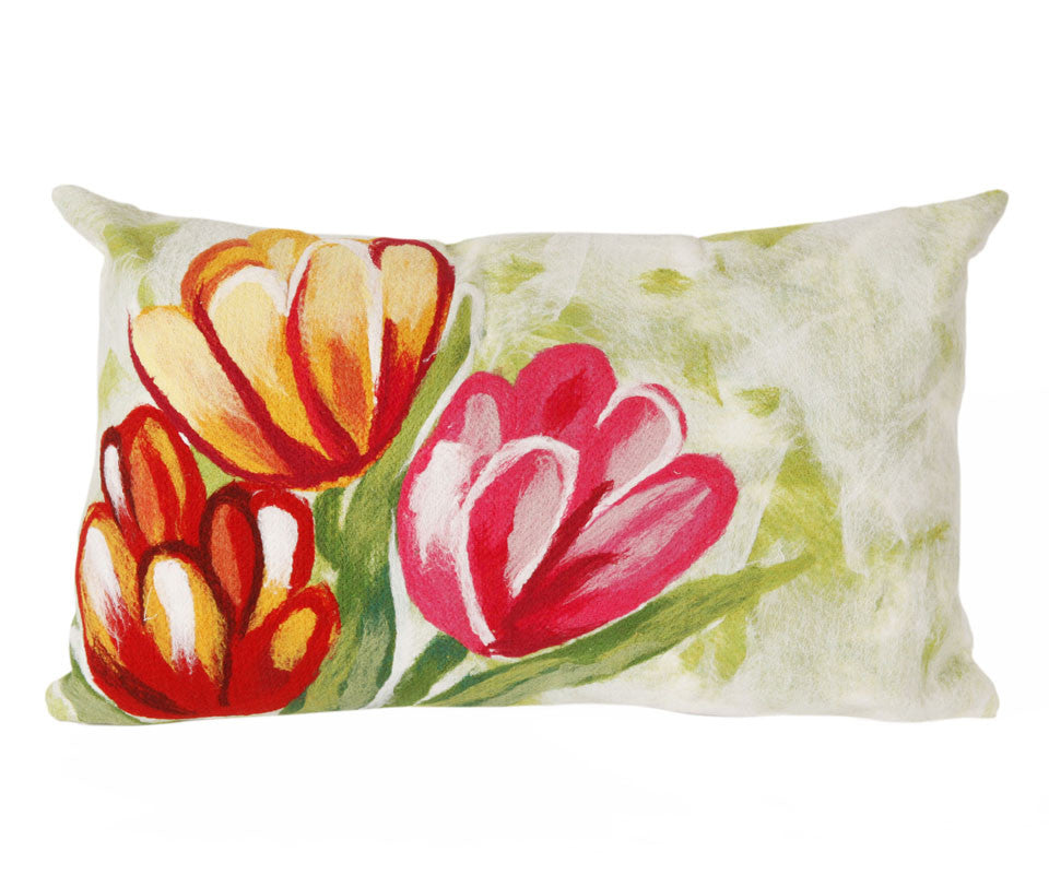 Trans Ocean Visions III Tulips Red 1'0'' X 1'8''