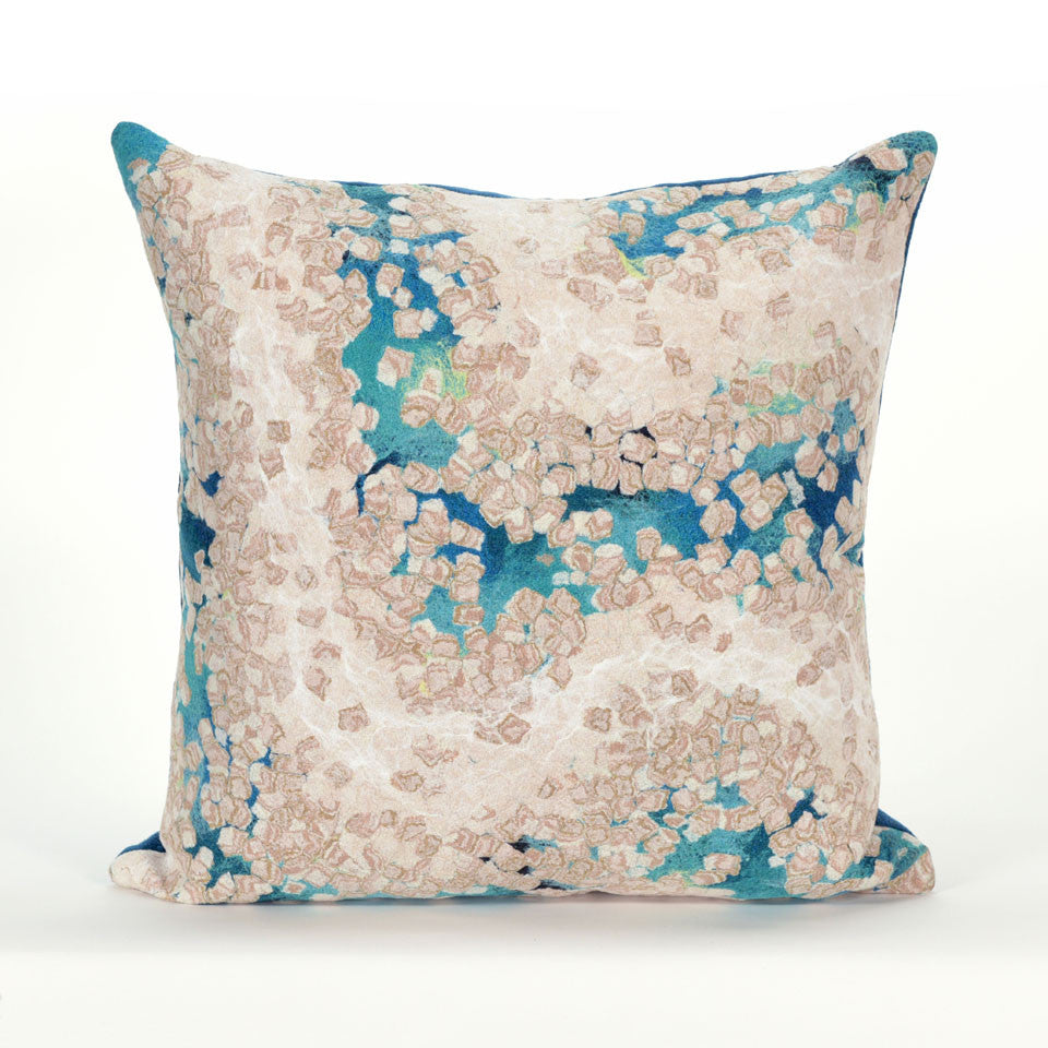 Trans Ocean Visions III Elements Blue 1'8'' Square