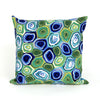 Trans Ocean Visions III Murano Swirl Green 1'8'' Square