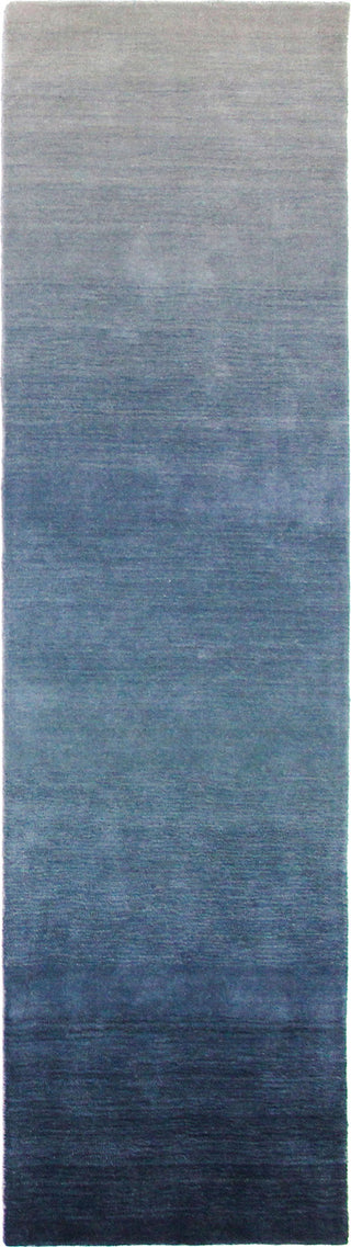 Trans Ocean ARCA Ombre Denim Area Rug Mirror by Liora Manne Main Image