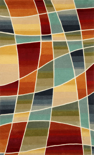 Trans Ocean Amalfi Collage Multi Area Rug main image